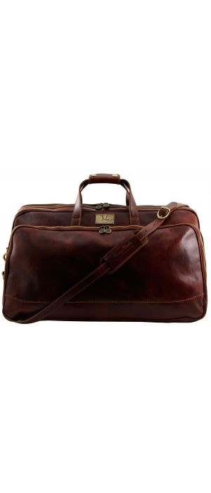 Δερμάτινος  Σάκος Ταξιδίου Trolley Bora Bora L Καφέ Tuscany Leather