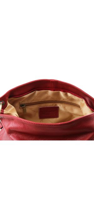Γυναικεία Τσάντα Δερμάτινη TL141110 Κόκκινο Tuscany Leather