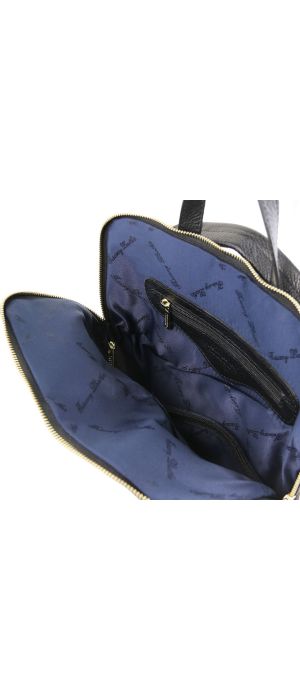 Γυναικεία Τσάντα Πλάτης - Ώμου Δερμάτινη TL141682 Μαύρο Tuscany Leather