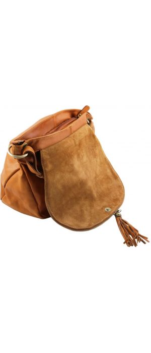 Γυναικεία Τσάντα Δερμάτινη TL141110 Κόκκινο Tuscany Leather