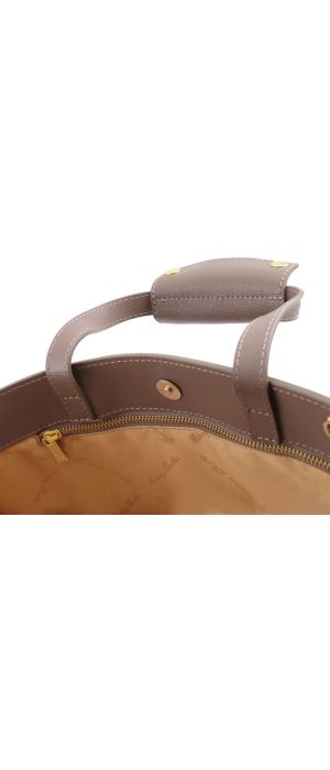 Γυναικεία Επαγγελματική Τσάντα Δερμάτινη Palermo TL141369 Κόκκινο Tuscany Leather