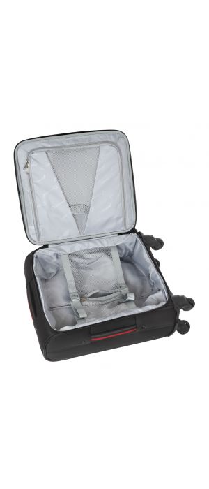 Βαλίτσα Καμπίνας με 4 Ρόδες Diplomat ZC6040 Μαυρο