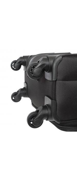 Βαλίτσα Καμπίνας με 4 Ρόδες Diplomat ZC6040 Μαυρο