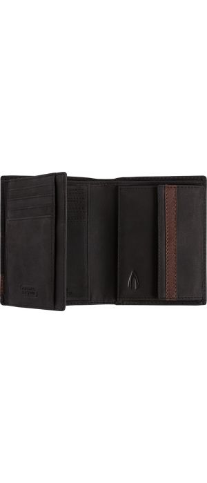 Ανδρικό Δερμάτινο Πορτοφόλι Όρθιο Camel Active Taipeh 274-705-60 Μαύρο