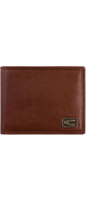 Ανδρικό Δερμάτινο Πορτοφόλι Πλάγιο Μικρό Camel Active Japan 276-701-22 Καφέ