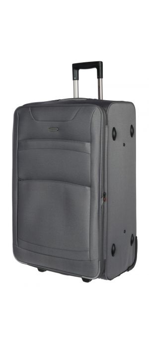 Βαλίτσα Μεγάλη 77cm με Επέκταση Diplomat ZC6019-77 Γκρι