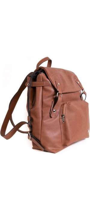 Unisex Σακίδιο Street Life Thiros 29-1046 Tan Brown