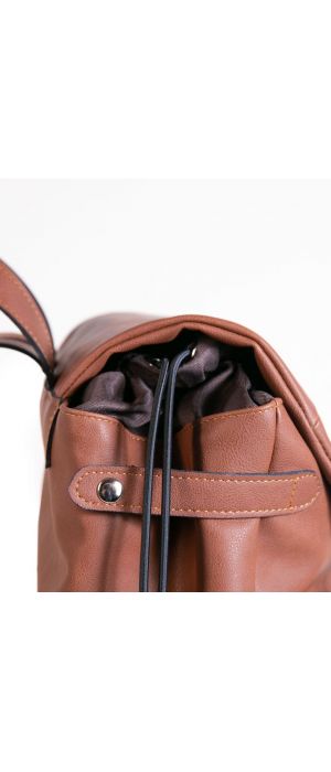 Unisex Σακίδιο Street Life Thiros 29-1046 Tan Brown