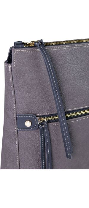 Σακίδιο Πόλης Bella Με Φερμουάρ Thiros 34-5053 Tan Brown