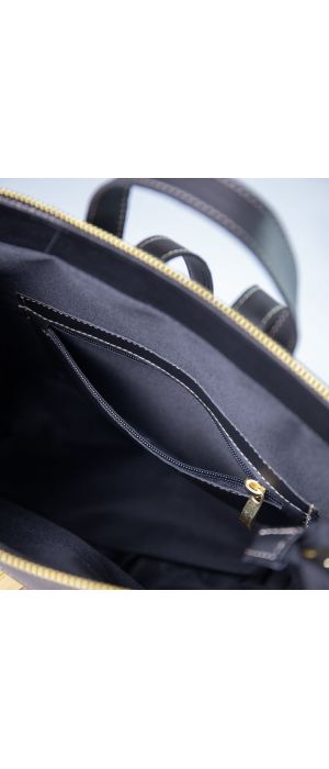 Σακίδιο Πόλης Bella Με Φερμουάρ Thiros 34-5053 Tan Brown