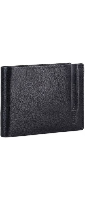 Πορτοφόλι Ανδρικό Δερμάτινο Lois 202601-01 Μαύρο