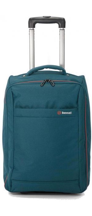 Βαλίτσα Καμπίνας BENZI Πετρόλ Αναδιπλούμενη ΒΖ5565