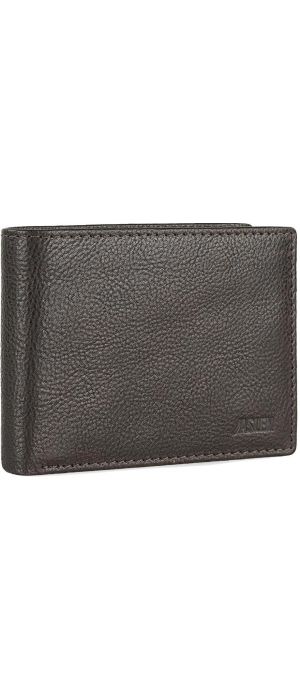 Πορτοφόλι Ανδρικό Δερμάτινο Jaslen Καφέ 204211-02