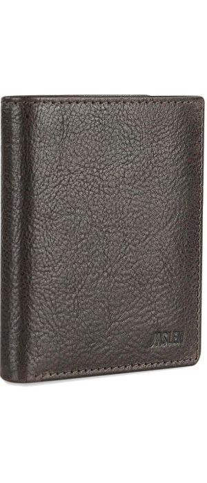 Πορτοφόλι Ανδρικό Δερμάτινο Jaslen Καφέ 204220-02