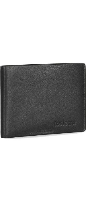 Πορτοφόλι Ανδρικό Δερμάτινο Lois 205287-01 Μαύρο
