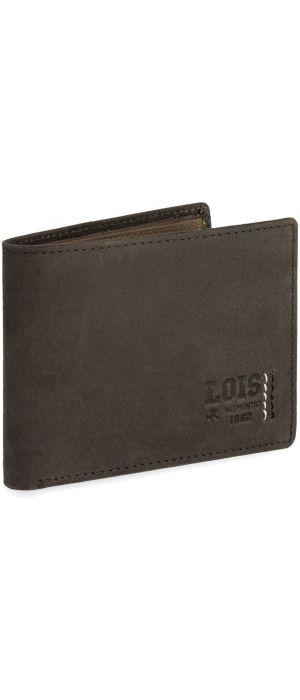 Πορτοφόλι Ανδρικό Δερμάτινο Lois Καφέ 202801-02