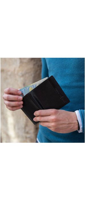 Πορτοφόλι Ανδρικό Δερμάτινο Lois 202606-01 Μαύρο