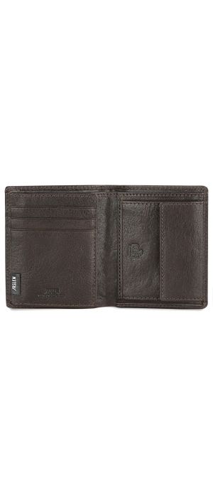 Πορτοφόλι Ανδρικό Δερμάτινο Jaslen Καφέ 204220-02