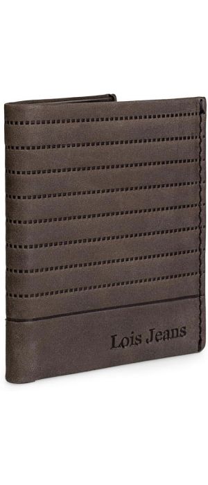 Πορτοφόλι Ανδρικό Δερμάτινο Lois 202217-02 Καφέ