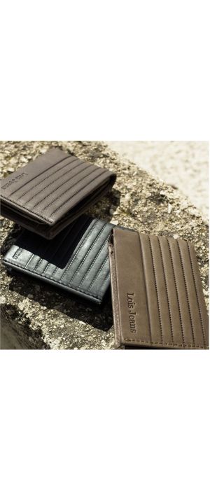 Πορτοφόλι Ανδρικό Δερμάτινο Lois 202220-01 Μαύρο