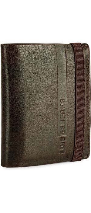 Πορτοφόλι Ανδρικό Δερμάτινο Lois 202621-02 Καφέ