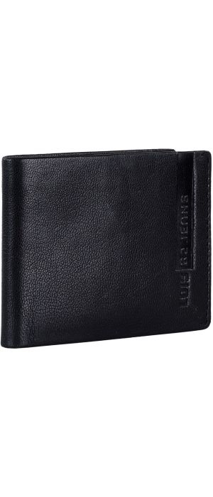 Πορτοφόλι Ανδρικό Δερμάτινο Lois 202687-01 Μαύρο