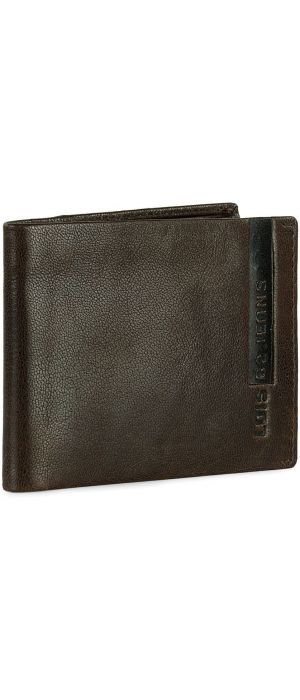 Πορτοφόλι Ανδρικό Δερμάτινο Lois 202687-02 Καφέ
