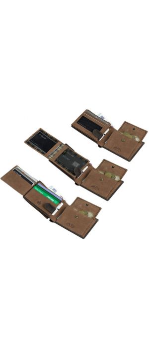 Πορτοφόλι Ανδρικό Δερμάτινο Lois 202812-02 Καφέ