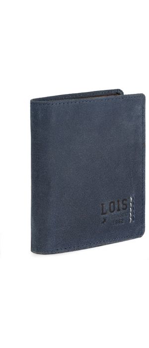 Πορτοφόλι Ανδρικό Δερμάτινο Lois 202820-03 Μπλε
