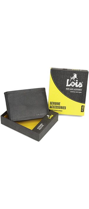 Πορτοφόλι Ανδρικό Δερμάτινο Lois 205228-02 Καφέ