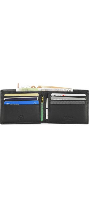 Πορτοφόλι Ανδρικό Δερμάτινο Lois 205287-01 Μαύρο
