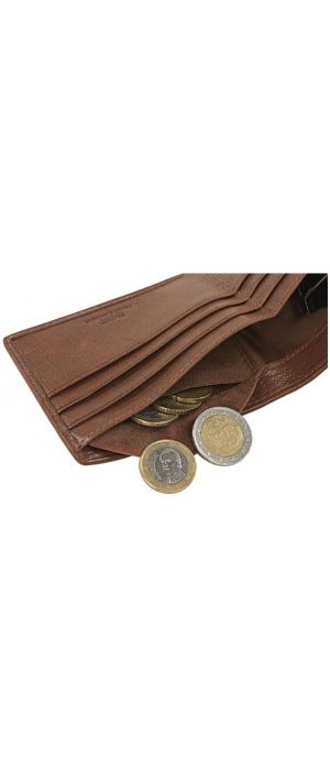 Πορτοφόλι Ανδρικό Δερμάτινο Skpat 205301-03 Καφέ Ανοιχτό