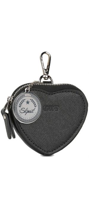 Πορτοφόλι-Μπρελόκ SKPAT Μαύρο 311545-01