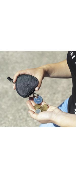 Πορτοφόλι-Μπρελόκ SKPAT Μαύρο 311545-01