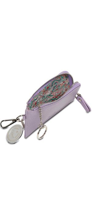 Πορτοφόλι-Μπρελόκ SKPAT Μωβ 311544-04