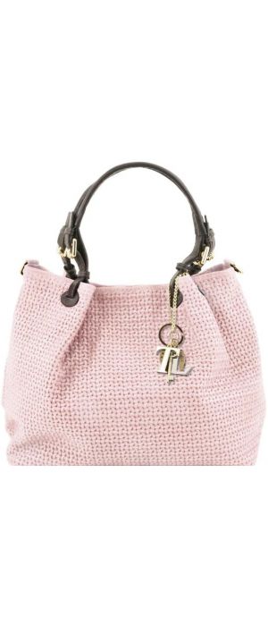 Γυναικεία τσάντα δερμάτινη Tuscany Leather TL141573 Ροζ