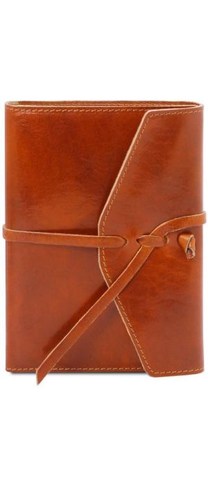 Σημειωματάριο Δερμάτινο Tuscany Leather TL142027 Μελί