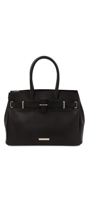 Γυναικεία Τσάντα Δερμάτινη Tuscany Leather TL142174 Μαύρο