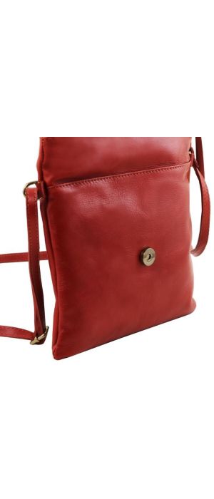 Γυναικείο Τσαντάκι Δερμάτινο TL Young Bag Tuscany Leather TL141153 Κόκκινο