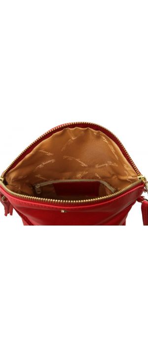 Γυναικείο Τσαντάκι Δερμάτινο TL Young Bag Tuscany Leather TL141153 Κόκκινο