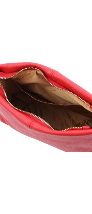 Γυναικείο Τσαντάκι Δερμάτινο TL Bag Tuscany Leather TL141720 Κόκκινο lipstick