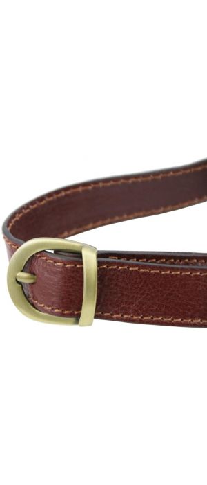 Ανδρικό Τσαντάκι Μέσης Δερμάτινο Tuscany Leather TL141797 Καφέ