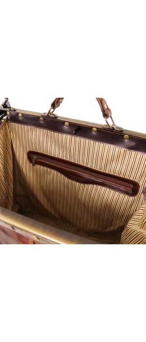 Ιατρική Τσάντα Δερμάτινη Madrid Small Tuscany Leather TL1023 Κόκκινο