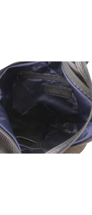 Γυναικείο Τσαντάκι Δερμάτινο Shanghai Tuscany Leather TL141881 Μαύρο