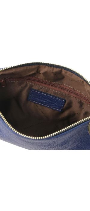 Γυναικείο Τσαντάκι Δερμάτινο Tuscany Leather TL142029 Μπλε σκούρο