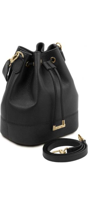 Γυναικεία Τσάντα Δερμάτινη Tuscany Leather TL142146 Μαύρο