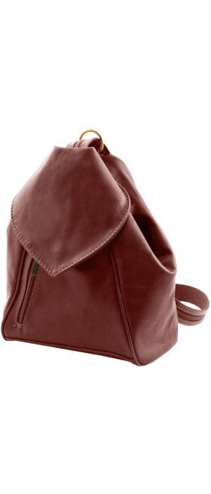 Γυναικεία Τσάντα Δερμάτινη Delhi Tuscany Leather TL140962 Καφέ