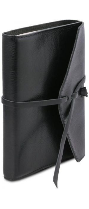 Σημειωματάριο Δερμάτινο Tuscany Leather TL142027 Μαύρο