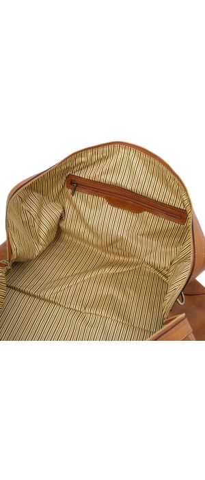 Σάκος Ταξιδίου Δερμάτινος Oslo Tuscany Leather TL141913 Φυσικό
