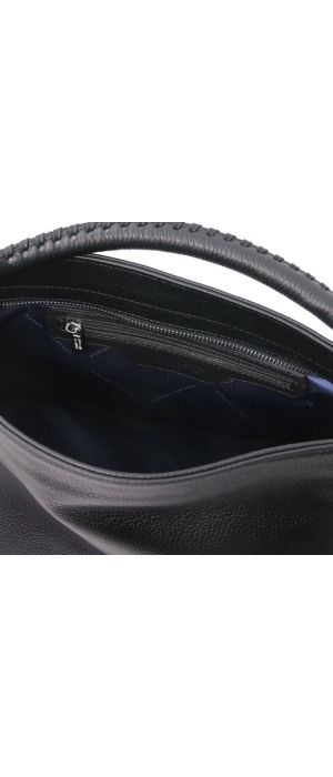 Γυναικεία Τσάντα Δερμάτινη Tuscany Leather TL142087 Μαύρο
